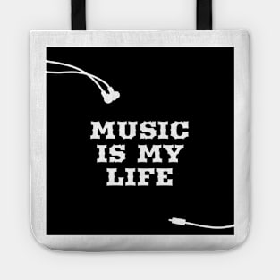 Music is my life! Tote