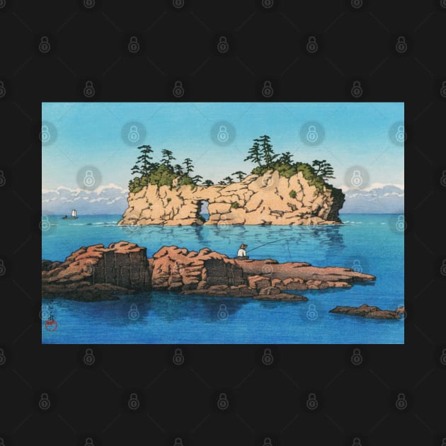 Engetsu Island in Shirahama by Kawase Hasui by Takeda_Art