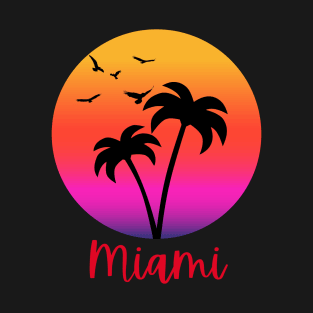 Miami Sunset T-Shirt