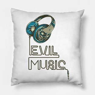 Evil Music Pillow