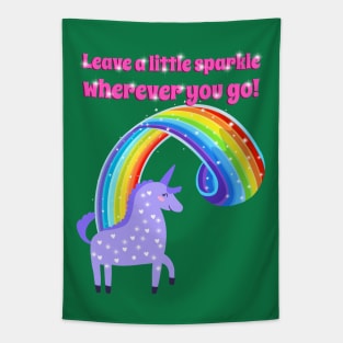 Leave a Little Sparkle Tapestry