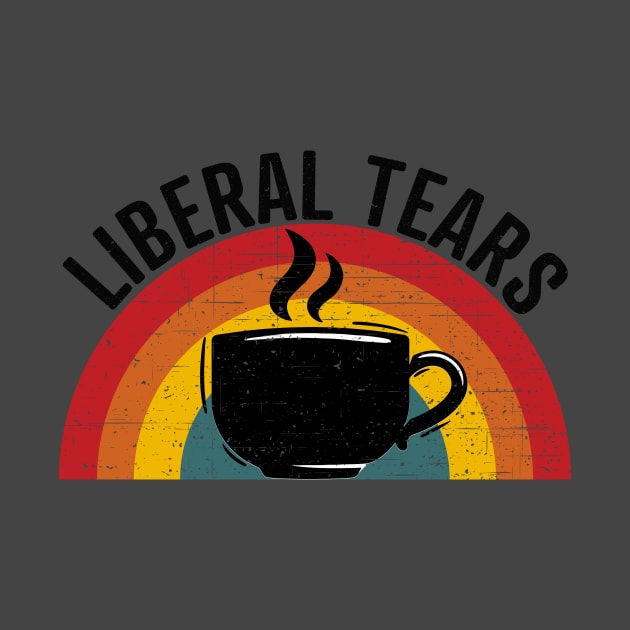 Liberal Tears Sunset Retro Gift by Creative Endeavors