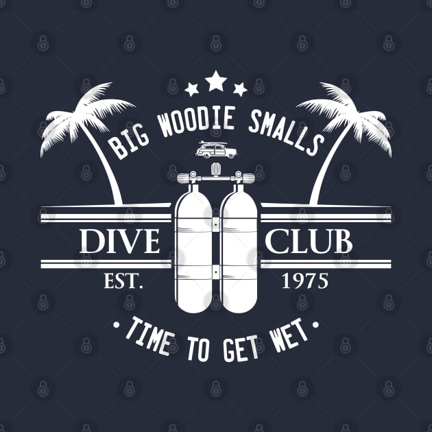 Big Woodie Smalls Dive Club White by AngryMongoAff