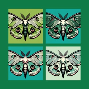 Pop Moth Art - Cool Insect T-Shirt