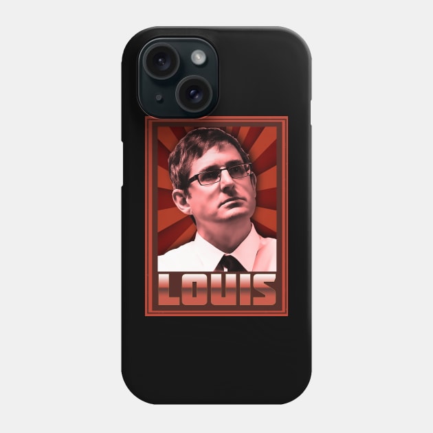 Louis Theroux Inspired Fan Art Design Phone Case by HellwoodOutfitters