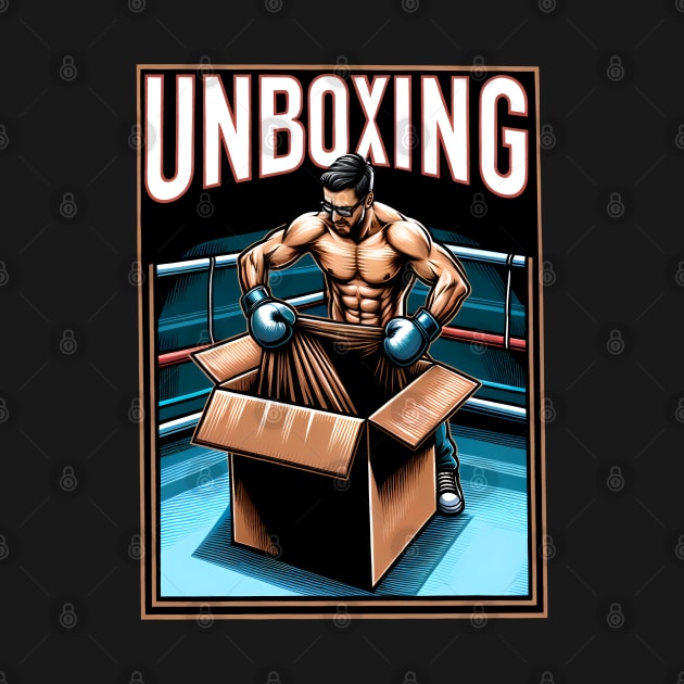 Funny Boxing - Unboxing - Social Media Content Contact Sport by Shirt for Brains