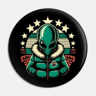 Resident Alien Pin