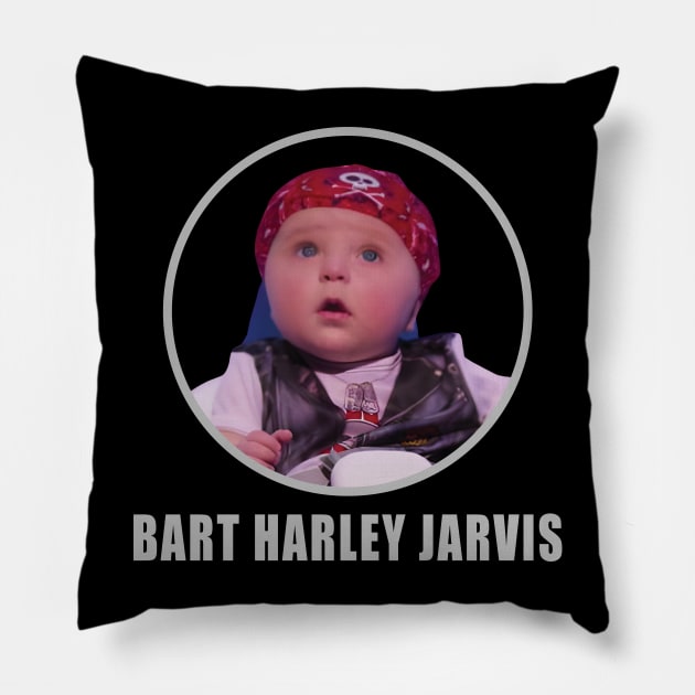 Bart Harley Jarvis Pillow by Trendsdk