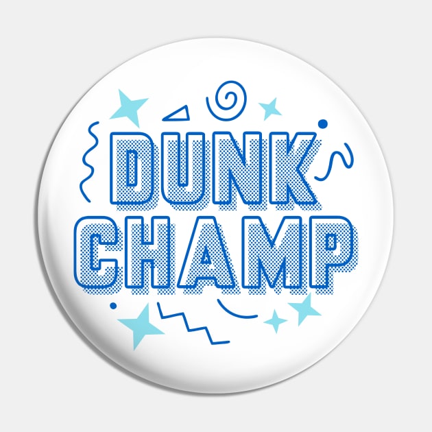 Dunk Champs Argon Blue Pin by funandgames