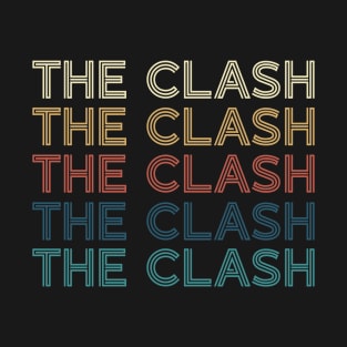 The Music Clash - Limited Edition - Vintage Styles Name Birthday 70s 80s 90s T-Shirt