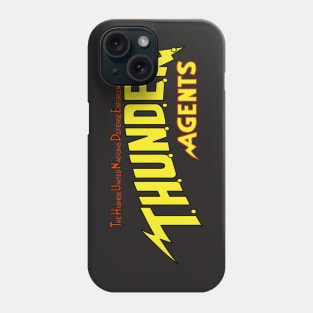 Thunder Agents logo - yellow Phone Case