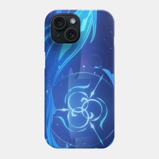 Genshin Impact Neuvillette: Surge Namecard Phone Case