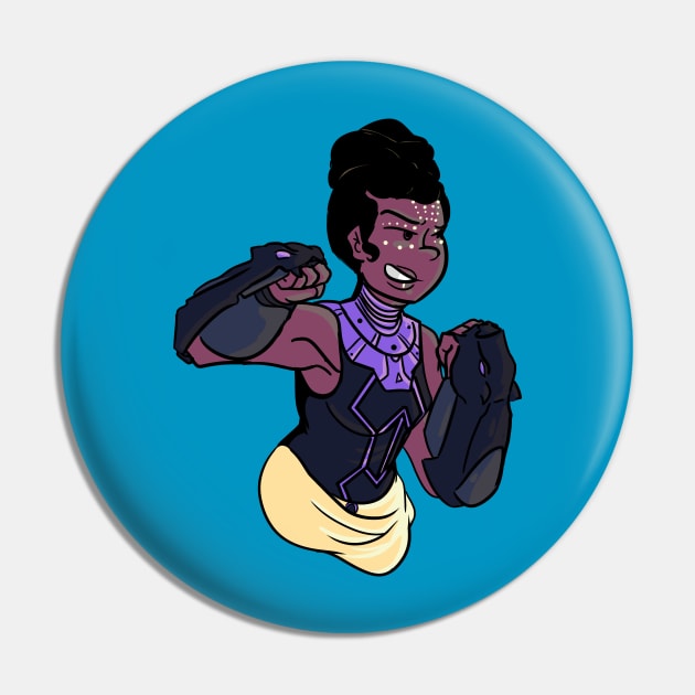 shuri Pin by inkpocket