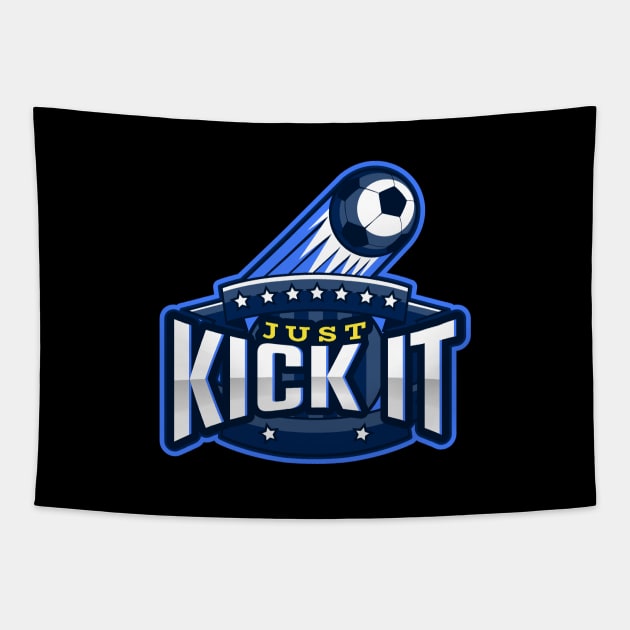 Just Kick It Tapestry by poc98