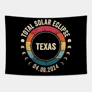 Total Solar Eclipse April 8 2024 State Texas 4.08.24 Tapestry