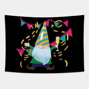 New Year s Gnome Tapestry
