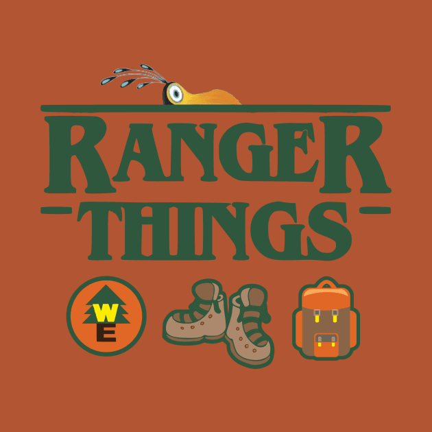 Up Ranger Things - Stranger Things by ThisIsFloriduhMan