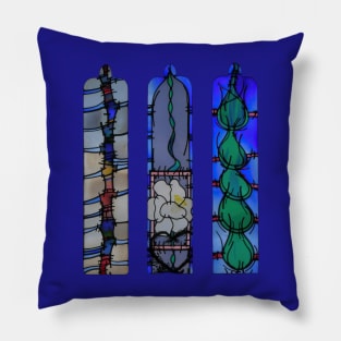 A sacred window Pillow