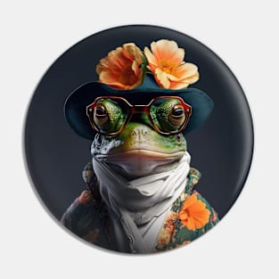 A.I. Fashion Frog Pin