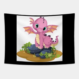 kids dino fun Tapestry