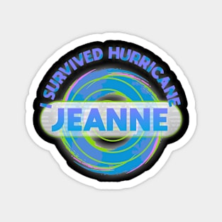 Hurricane Jeanne Magnet