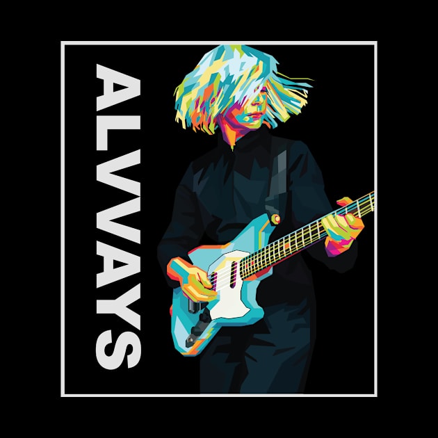 Molly Rankin Alvvays In Wpap Art Style by Hanafi