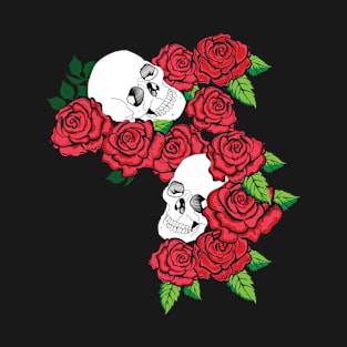 Skull and Roses T-Shirt