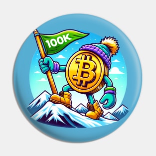 Bitcoin - 100K Pin