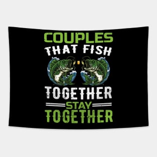 couples that fish together stay together Tapestry