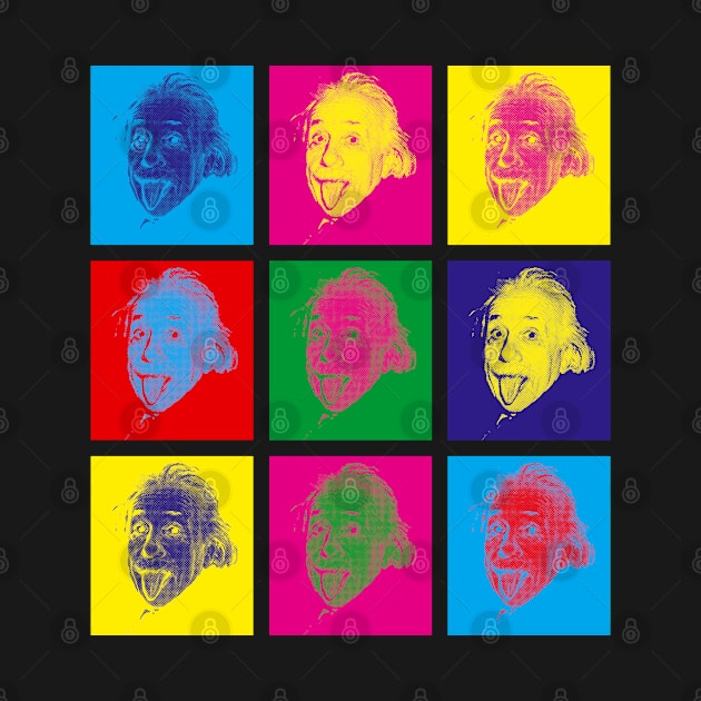 Einstein PopArt by EagleFlyFree