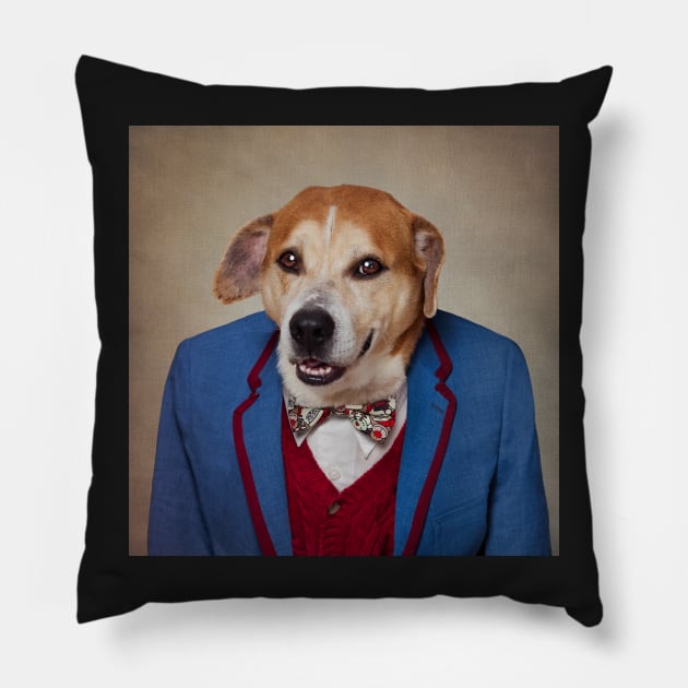 Shelter Pets Project - Choppers Pillow by TammySwarek