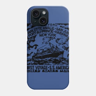 SS America Commemorative Postmark Phone Case