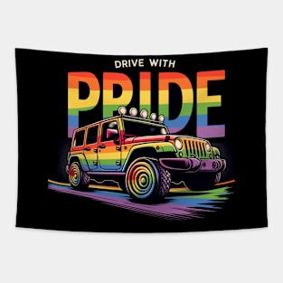 Jeep Rainbow Trail Tapestry