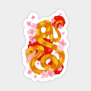 Year of the Snake: Gold Magnet