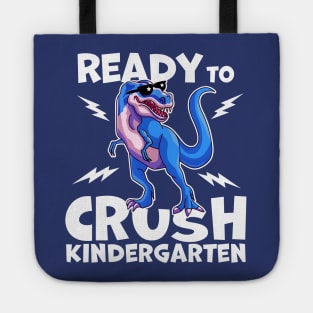 I'm Ready To Crush Kindergarten Dinosaur Back To School Kids Tote