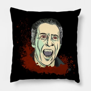 Blood of the Vampire Monster Version Pillow