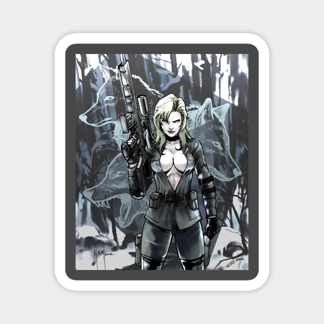 Sniper wolf Magnet by HeohKim