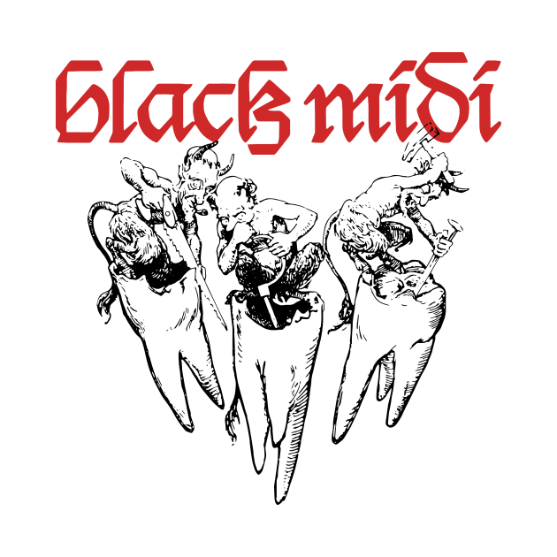 Black Midi demons by fancyjan