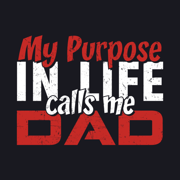 My purpose in Life Calls Me Mom Gift Tee for Women Mother's day by MapleLeaf