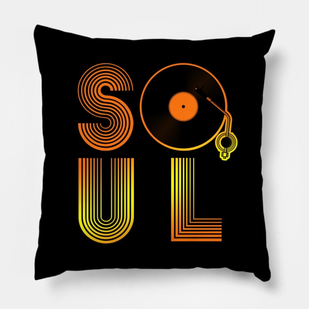Soul Music Pillow by Mila46
