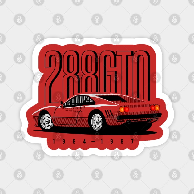 Ferrari 288GTO Magnet by celengan