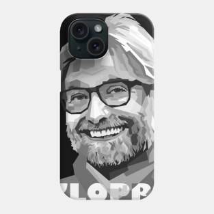 Jurgen klopp greyscale Phone Case