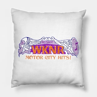 Detroit WKNR Motor City Hits Pillow