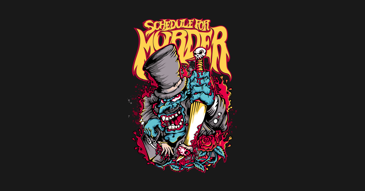 Murder Horror Sticker Teepublic 2686