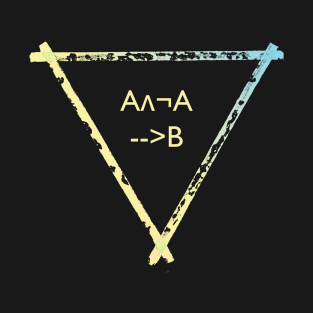 Logic and triangle T-Shirt