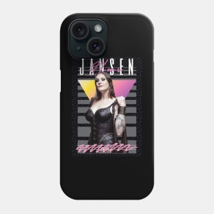 Floor Jansen Retro Style Fan Art Phone Case