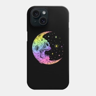 MoonSkull. Dead Moon art Phone Case