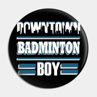 Badminton Boys Gift Men Racket Pin