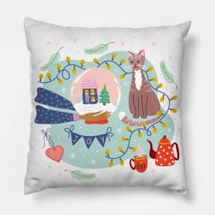 Christmas print Pillow