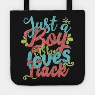 Just A Boy Who Loves Track Gift product Tote